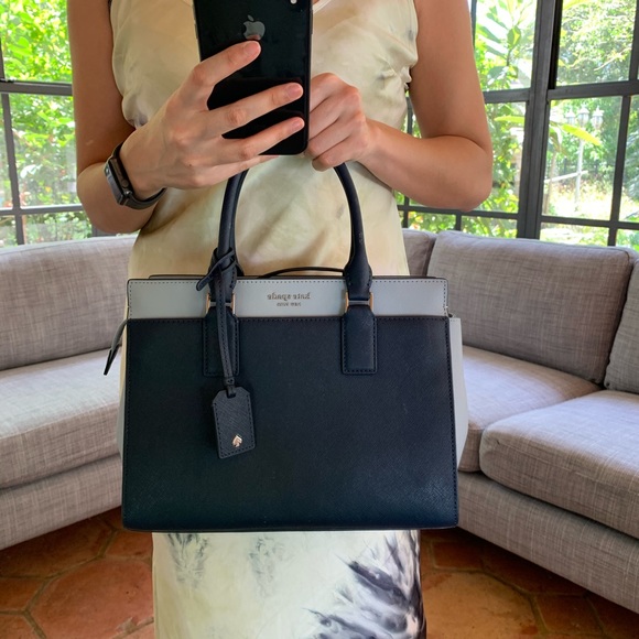 MEDIUM SATCHEL NCHTCP KATE SPADE CAMERON LEATHER - Picture 6 of 13